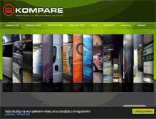 Tablet Screenshot of kompare.si